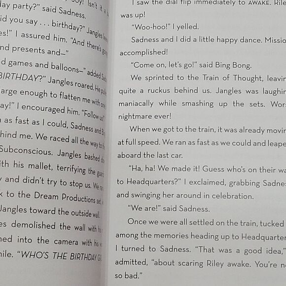 Disney Inside Out / driven by emotions book - Picture 4 of 5